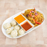 MoMo (5 Pcs) & Chowmein Combo
